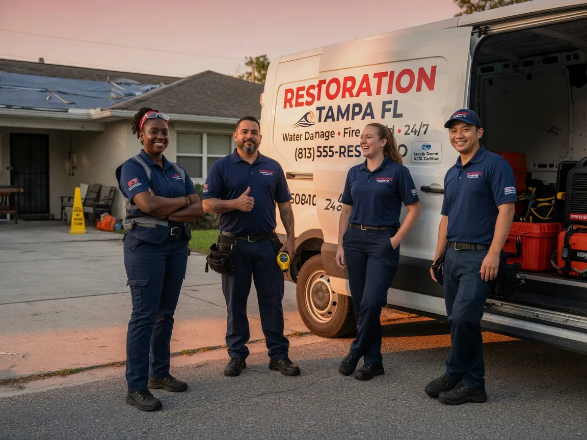 Water Damage Restoration company in Dry Prong, LA